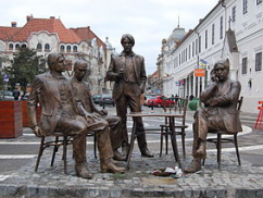 Endre Ady, Gyula Juhász, and Attila József in the City of 'Holnap'